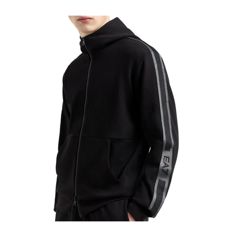 EA7 Emporio Armani Felpa con zip Felpa Uomo Logo Series full zip S P25 - EA7 EMPORIO7M000142AF12660 - UC001 - S - Francavilla Moda